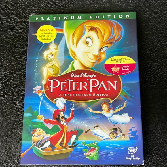 Disney Other - New Unopened Peter Pan DVD Platinum Edition 2007